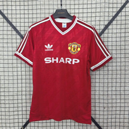 1986–1988 Manchester United Home Retro Kit